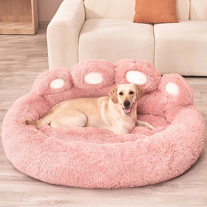 Luxurious Plush Dog Bed