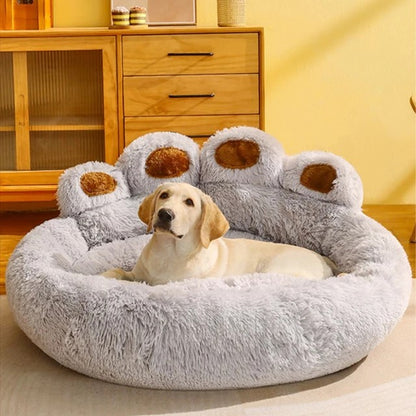 Luxurious Plush Dog Bed