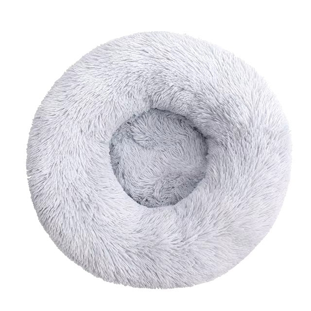 Fluffy Donut Bed for Dogs